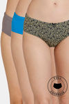Zivame Low Rise Full Coverage Hipster Panty (Pack of 3) - Multicolor — thumbnail 1